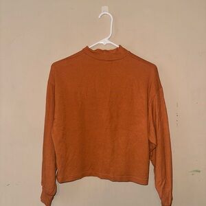 Rust Orange Women's Top